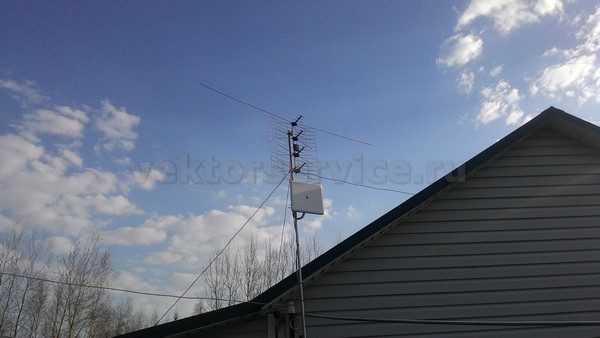 Подключен интернет на даче рядом с Михнево в СНТ 