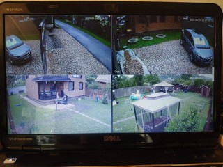 Установка IP-видеонаблюдения на дачном участке. Клинский район