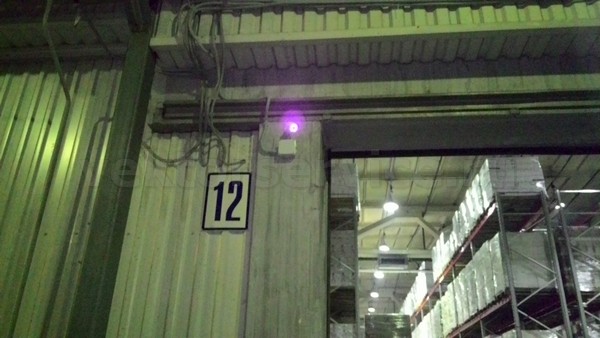 Монтаж IP-видеонаблюдения на складе в Переделкино камера 2